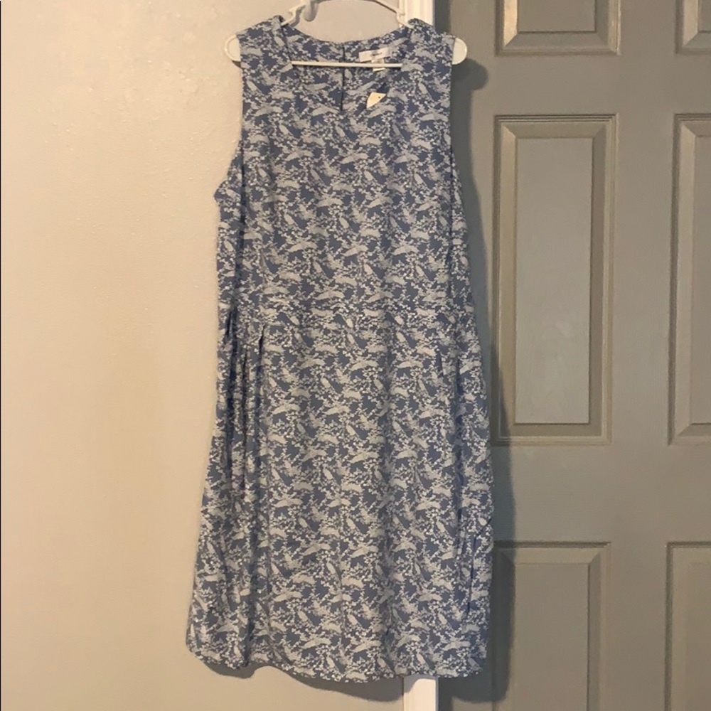 Blue CJ Banks dress